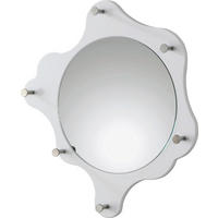 ZIDNI ČIVILUK  bela  drvo, metal  - bela, Dizajnerski, drvo/metal (56cm) - Boxxx
