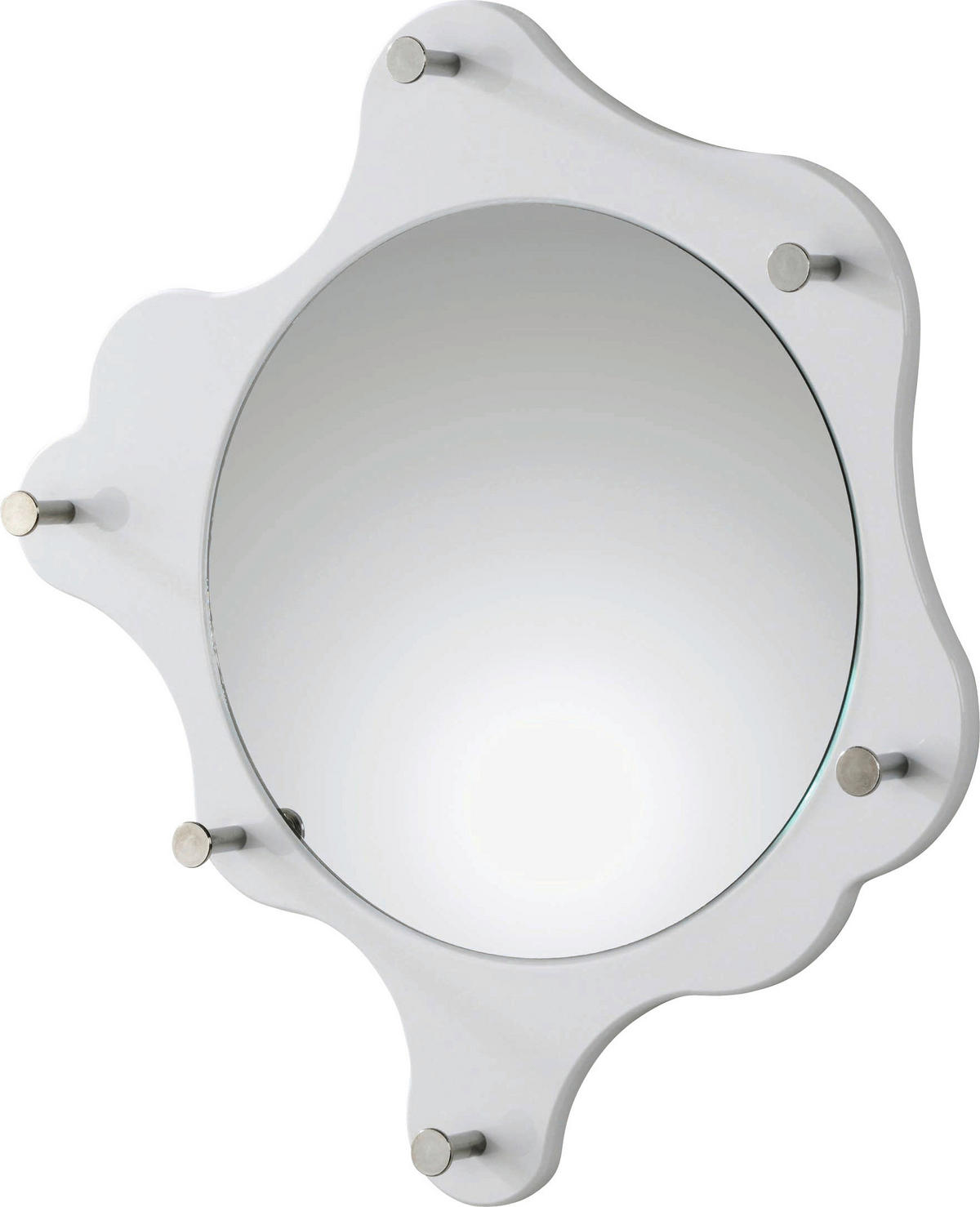 ZIDNI ČIVILUK  bela  drvo, metal  - bela, Dizajnerski, drvo/metal (56cm) - Boxxx