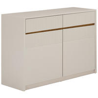 KOMMODE  in 117/80/40 cm  - Kaschmir/Eichefarben, Trend, Holzwerkstoff (117/80/40cm) - Xora