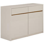 KOMMODE  in 117/80/40 cm  - Kaschmir/Eichefarben, Trend, Holzwerkstoff (117/80/40cm) - Xora