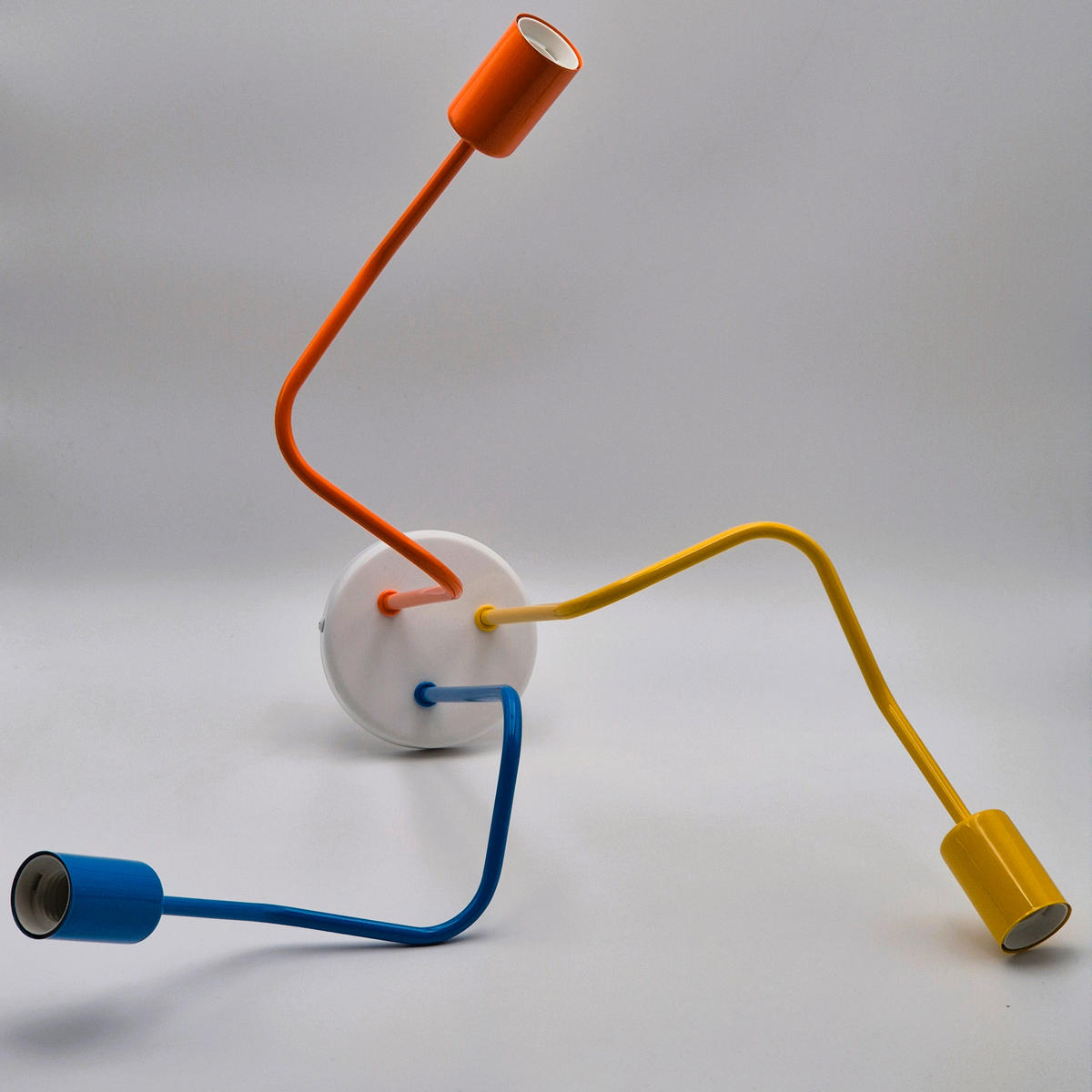 DECKENLEUCHTE Domino 40/59 cm   - Multicolor, KONVENTIONELL, Metall (40/59cm)