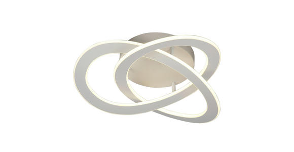 LED-DECKENLEUCHTE - Grau, Design, Metall (50/13.5cm) - Ambiente