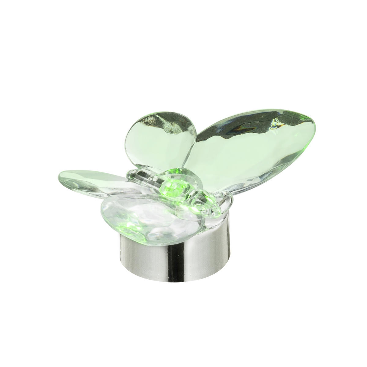 LED-BORDSLAMPA 9/4,2 cm   - lila/klar, Basics, plast (9/4,2cm)