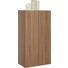 KOMODA - barvy dubu/černá, Design, kompozitní dřevo/umělá hmota (60/115,2/33,6cm) - Carryhome KOMODA - barvy dubu/černá, Design, kompozitní dřevo/umělá hmota (60/115,2/33,6cm) - Carryhome
