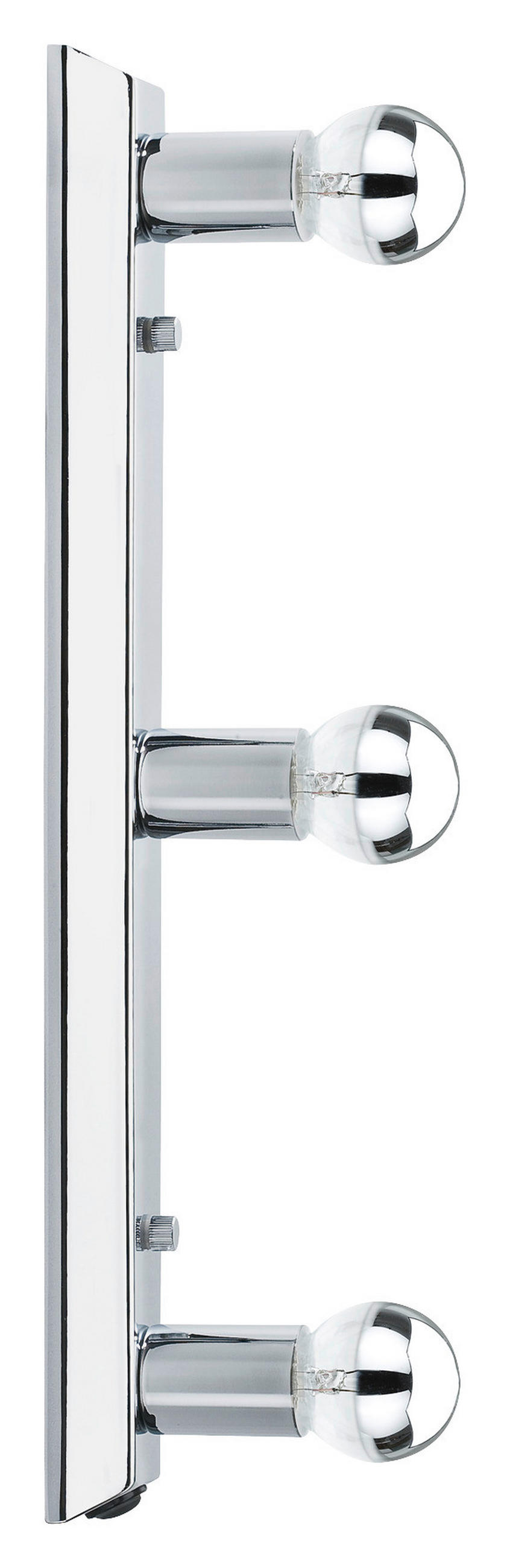 SPIEGELLEUCHTE MIRROR REGULA 42/7,5/5 cm   - Chromfarben, Design, Metall (42/7,5/5cm) - Paulmann