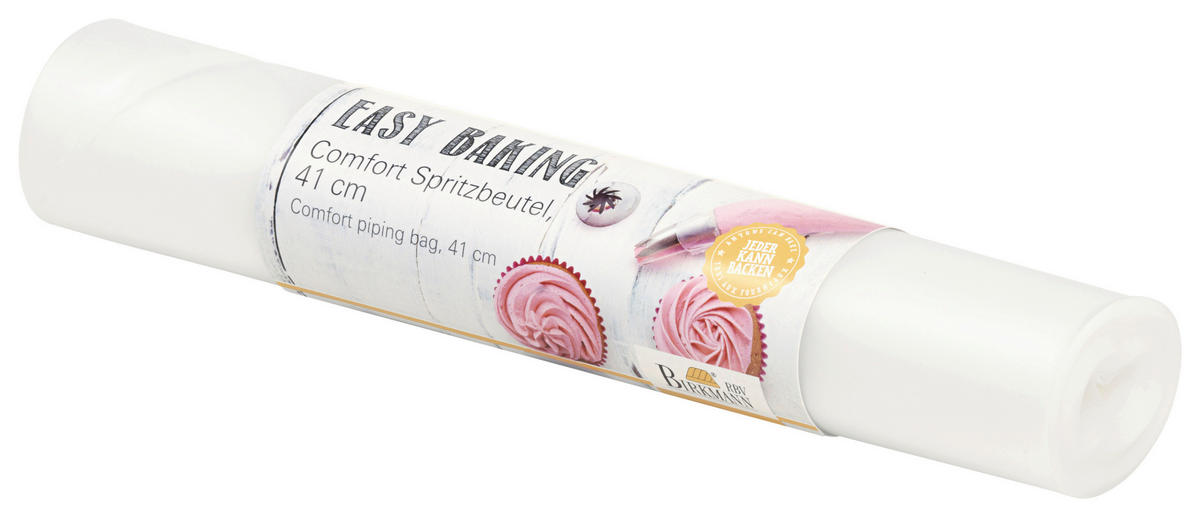 EINWEGSPRITZBEUTEL - Klar, Basics, Kunststoff (41cm) - Birkmann