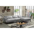 WOHNLANDSCHAFT in Textil Grau - Schwarz/Grau, MODERN, Textil/Metall (285/174cm) - Carryhome WOHNLANDSCHAFT in Textil Grau - Schwarz/Grau, MODERN, Textil/Metall (285/174cm) - Carryhome