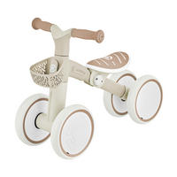 LAUFRAD LEARNING BIKE ECO  - Taupe, Basics, Kunststoff (57.9/22.7/42.1cm) - GLOBBER