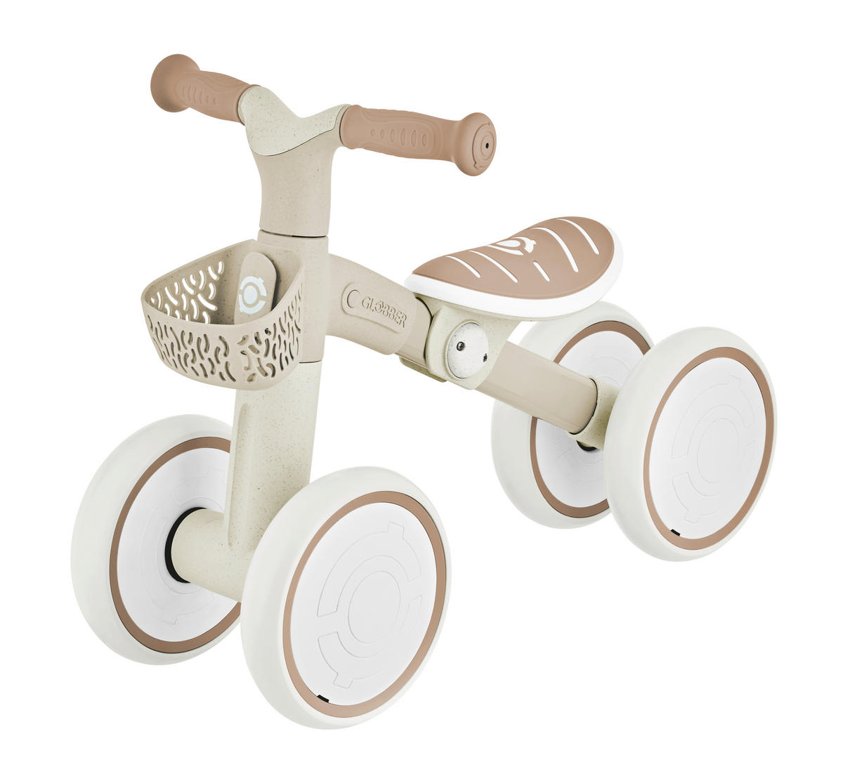 LAUFRAD LEARNING BIKE ECO  - Taupe, Basics, Kunststoff (57.9/22.7/42.1cm) - GLOBBER