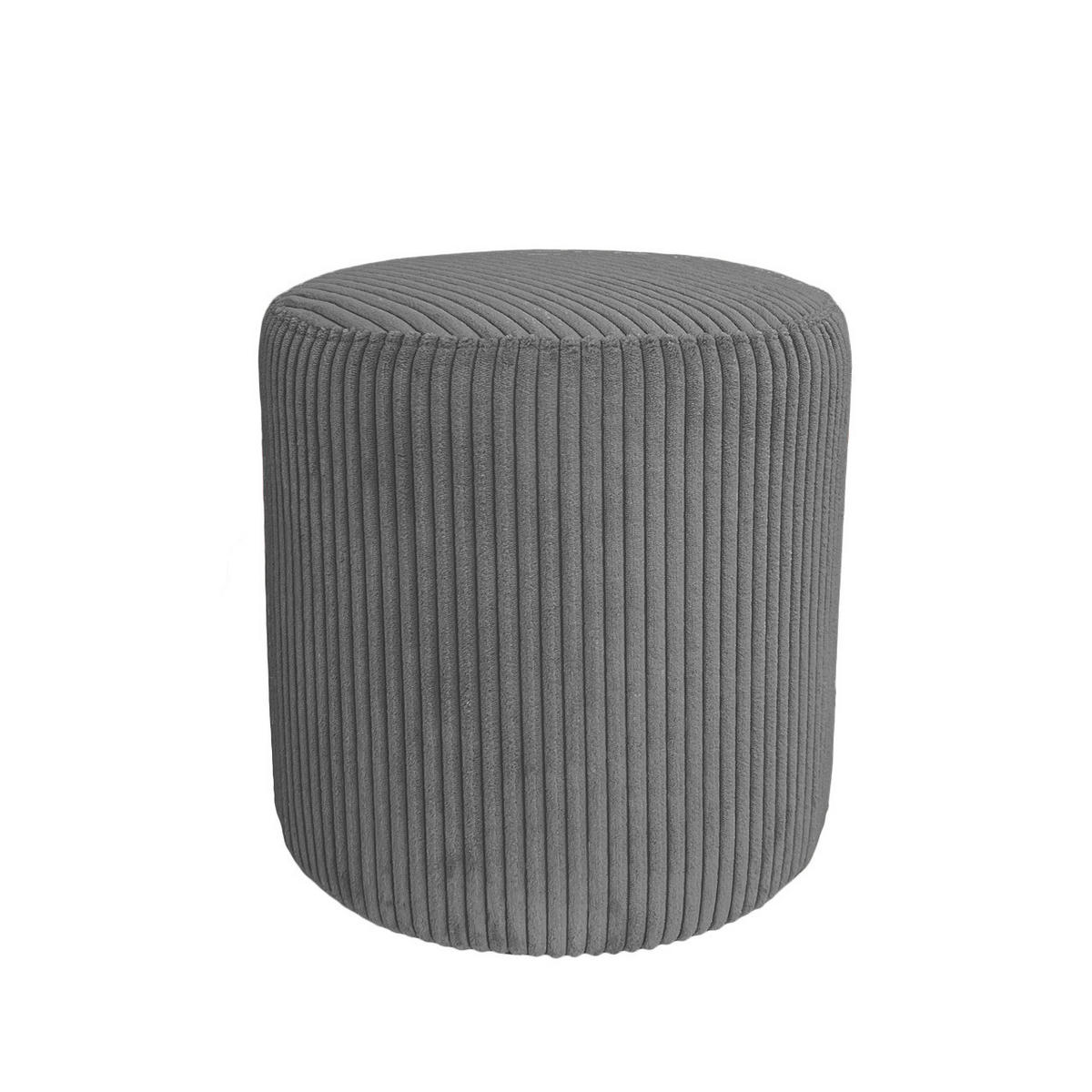 TABURE tekstil  siva        - siva/crna, Moderno, tekstil (38/38cm)