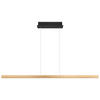 LED-HÄNGELEUCHTE 150/9/120 cm    - Transparent/Schwarz, Design, Kunststoff/Metall (150/9/120cm) - Globo