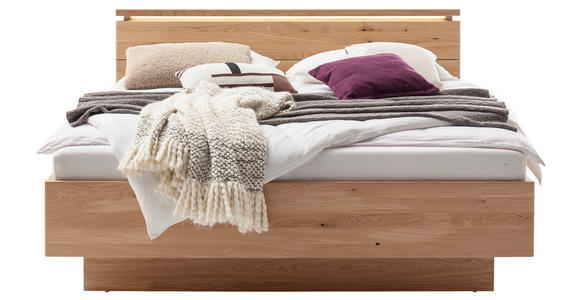 BETT 180/200 cm  in Eiche Bianco  - Eiche Bianco, Natur, Holz (180/200cm) - Linea Natura