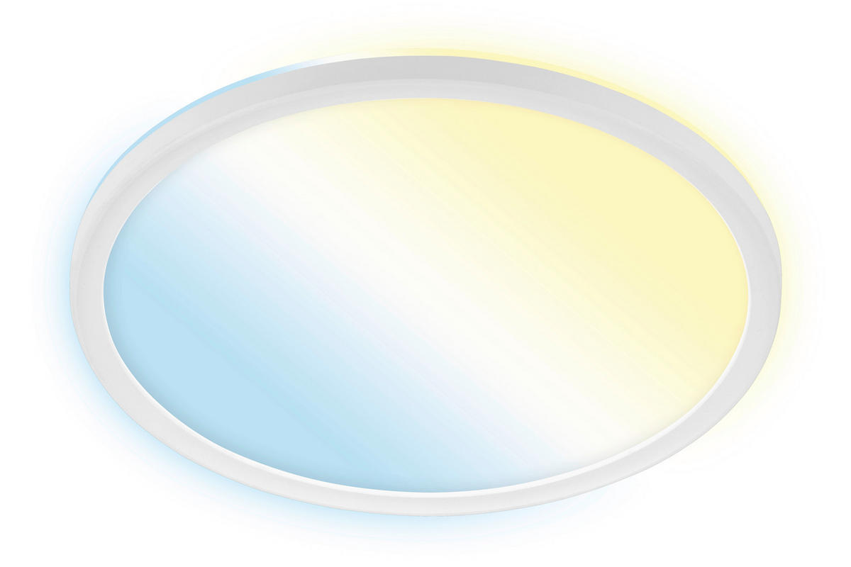 LED SVJETILJKA STROPNA  - bijela, Basics, plastika (29/3cm)