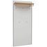 GARDEROBENPANEEL Eiche furniert lackiert Eichefarben, Weiß - Eichefarben/Weiß, MODERN, Holz (80/183/27cm) - Dieter Knoll