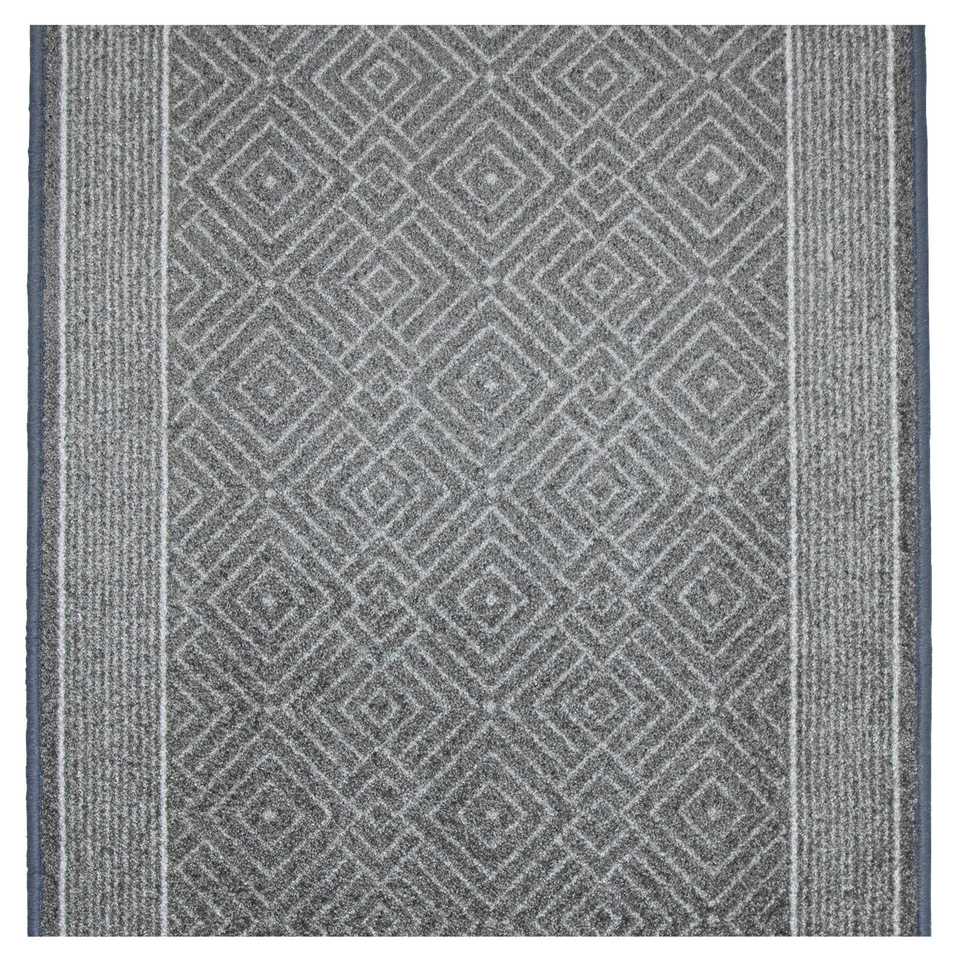 LÄUFER 100 cm Lund  - Grau, KONVENTIONELL, Kunststoff/Textil (100cm) - Esposa