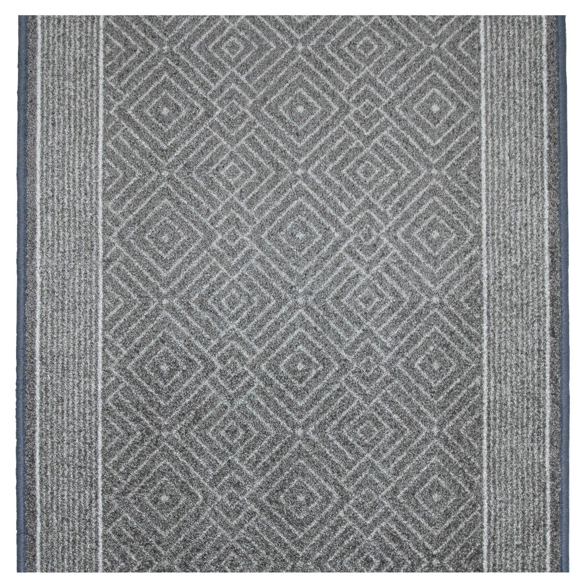 LÄUFER 80 cm Lund  - Grau, KONVENTIONELL, Kunststoff/Textil (80cm) - Esposa