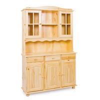 KREDENC, borovice, barvy borovice, 130/198/43 cm - barvy borovice, Lifestyle, dřevo (130/198/43cm) - MID.YOU