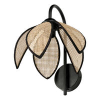 WANDLEUCHTE 21/27/34,5 cm   - Beige, Basics, Holz/Metall (21/27/34,5cm) - Osram