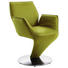 ARMLEHNSTUHL in Edelstahlfarben, Grün - Edelstahlfarben/Beige, Design, Leder/Metall (67/88/67cm) - Ambiente ARMLEHNSTUHL in Edelstahlfarben, Grün - Edelstahlfarben/Beige, Design, Leder/Metall (67/88/67cm) - Ambiente