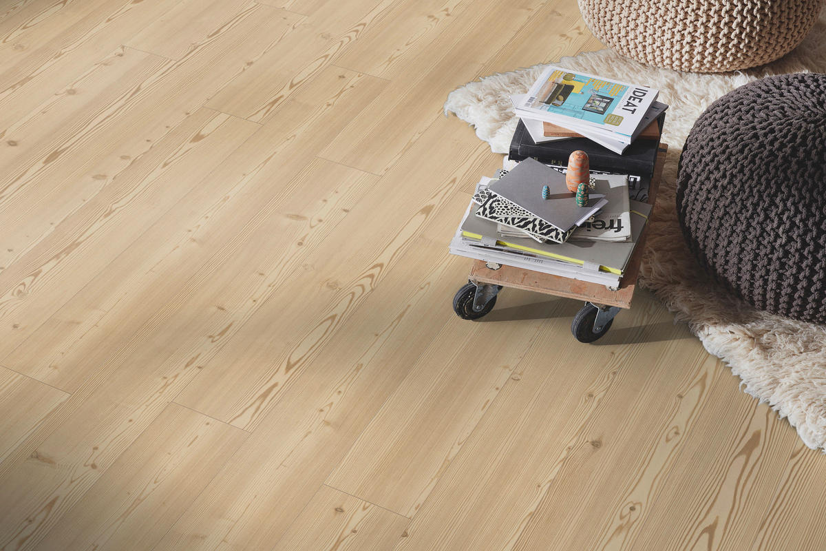 LAMINATBODEN Exquisit  - Lärchefarben, KONVENTIONELL, Holz (138.0/19.3/0.8cm)