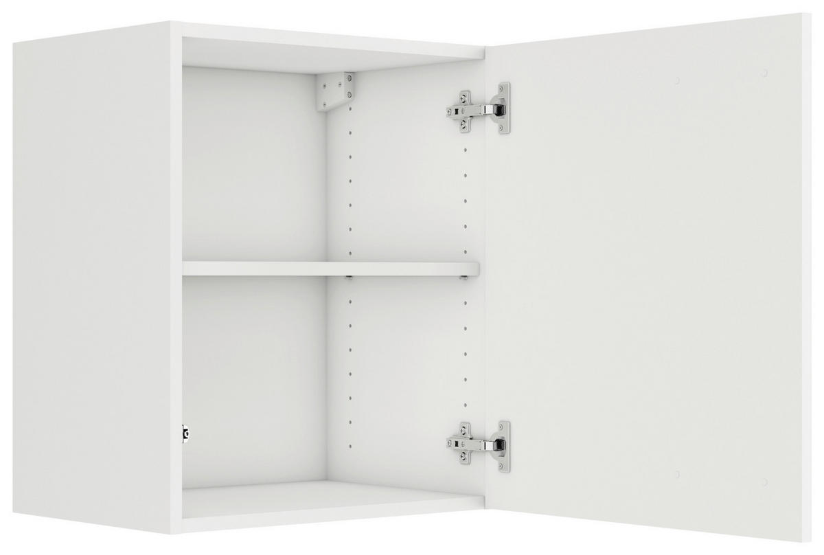 KÜCHENOBERSCHRANK 50/57,6/34,6 cm  in Weiß  - Weiß, Basics, Holzwerkstoff (50/57,6/34,6cm) - Optifit