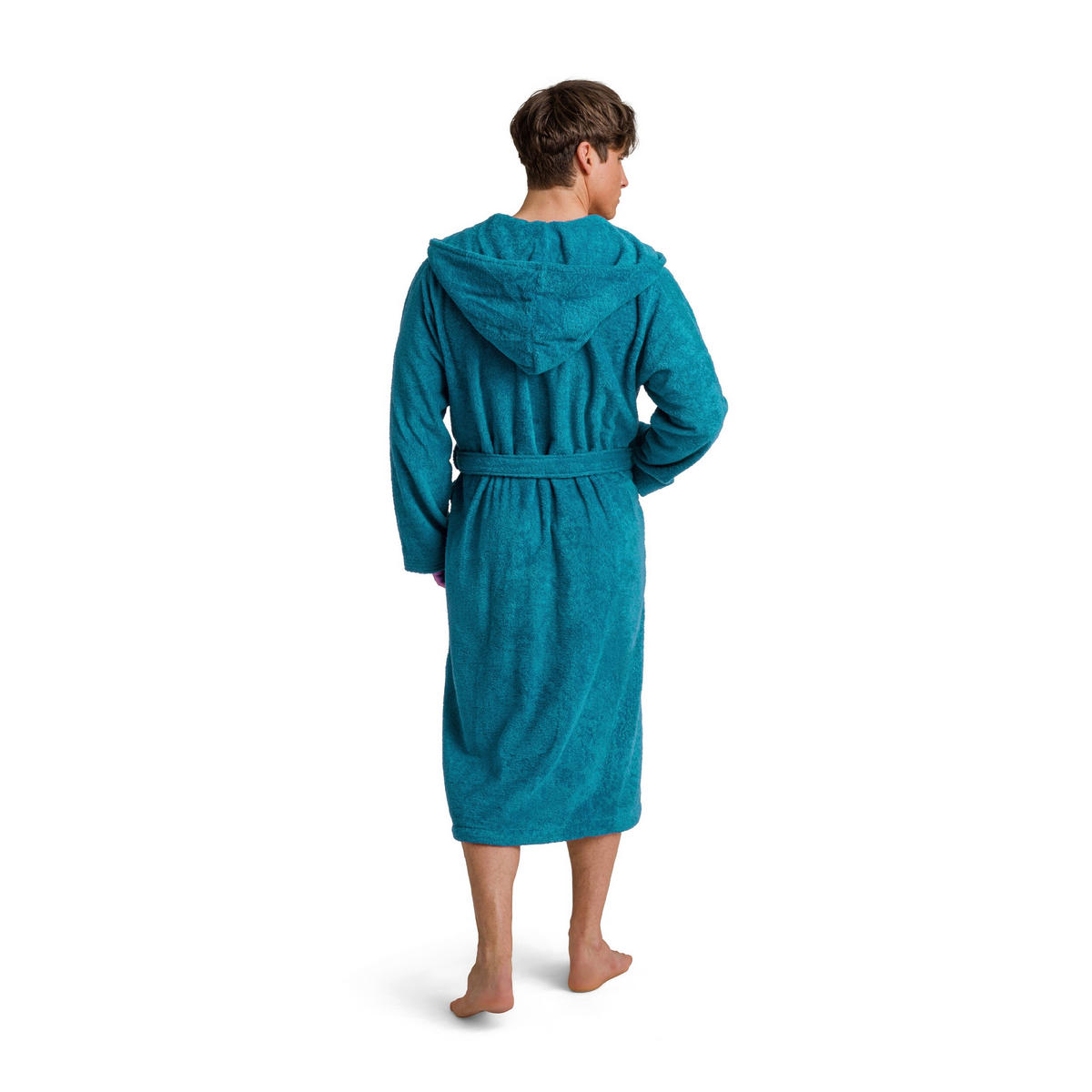 BADEMANTEL XL Unisex  - Türkis, Basics, Textil (XLnull) - Moeve