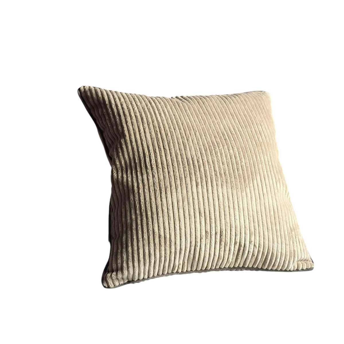 KISSENHÜLLE 50/50 cm  - Schlammfarben, Basics, Textil (50/50cm) - Novel