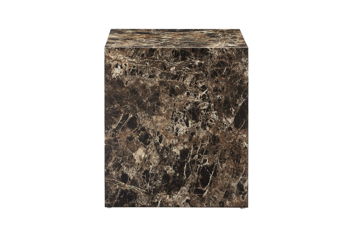 BEISTELLTISCH 45/45/50 cm Braun quadratisch  - Braun, Design, Holzwerkstoff (45/45/50cm) - Livetastic