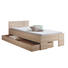 BETTKASTEN 202/17/83 cm Eschefarben - Eschefarben, Design, Holz/Kunststoff (202/17/83cm) - CARRYHOME