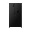 SIDE-BY-SIDE 91,1/178,6/61,5 cm NRS917E41BXWD  - Schwarz, Metall (91,1/178,6/61,5cm) - Gorenje