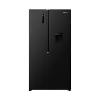 SIDE-BY-SIDE 91,1/178,6/61,5 cm NRS917E41BXWD  - Schwarz, Metall (91,1/178,6/61,5cm) - Gorenje