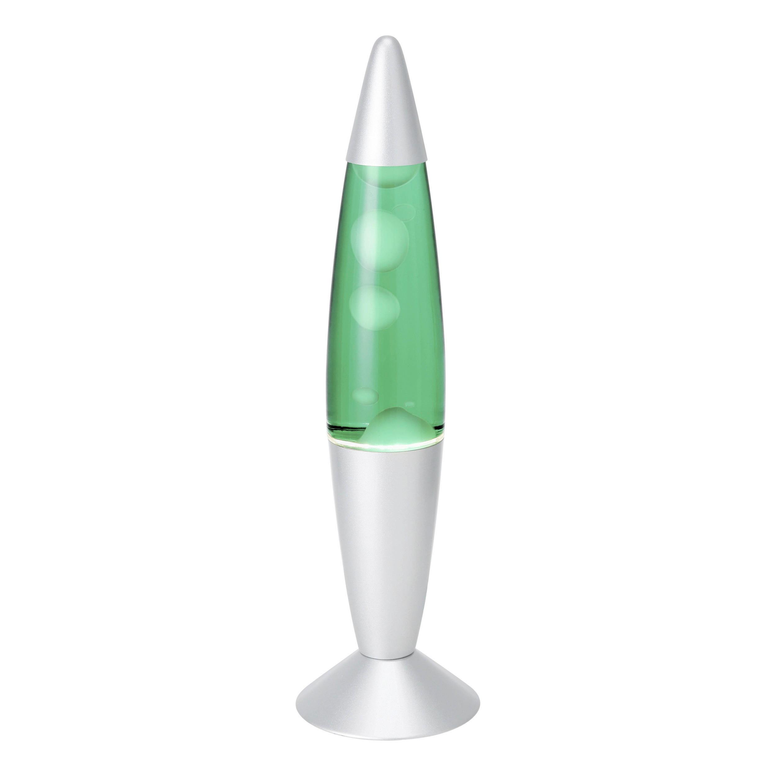 TISCHLEUCHTE 10,8/42 cm  - Silberfarben/Weiß, Design, Naturmaterialien/Glas (10,8/42cm) - Eglo