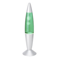 TISCHLEUCHTE 10,8/42 cm  - Silberfarben/Weiß, Design, Naturmaterialien/Glas (10,8/42cm) - Eglo
