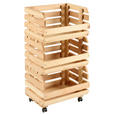 KISTE     - Naturfarben, Basics, Holz (38,5/73/30cm) - Homeware