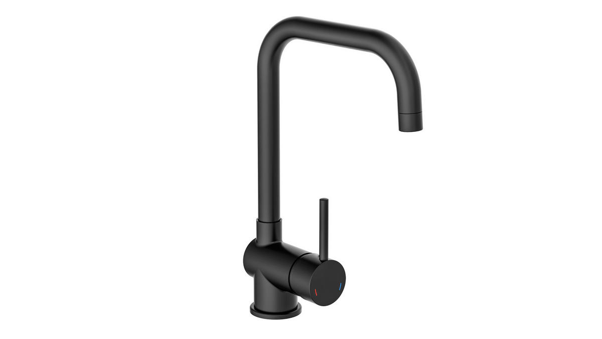 KONYHAI CSAPTELEP 5,5/33/23 cm  - fekete, Basics, fém (5,5/33/23cm) - Xora