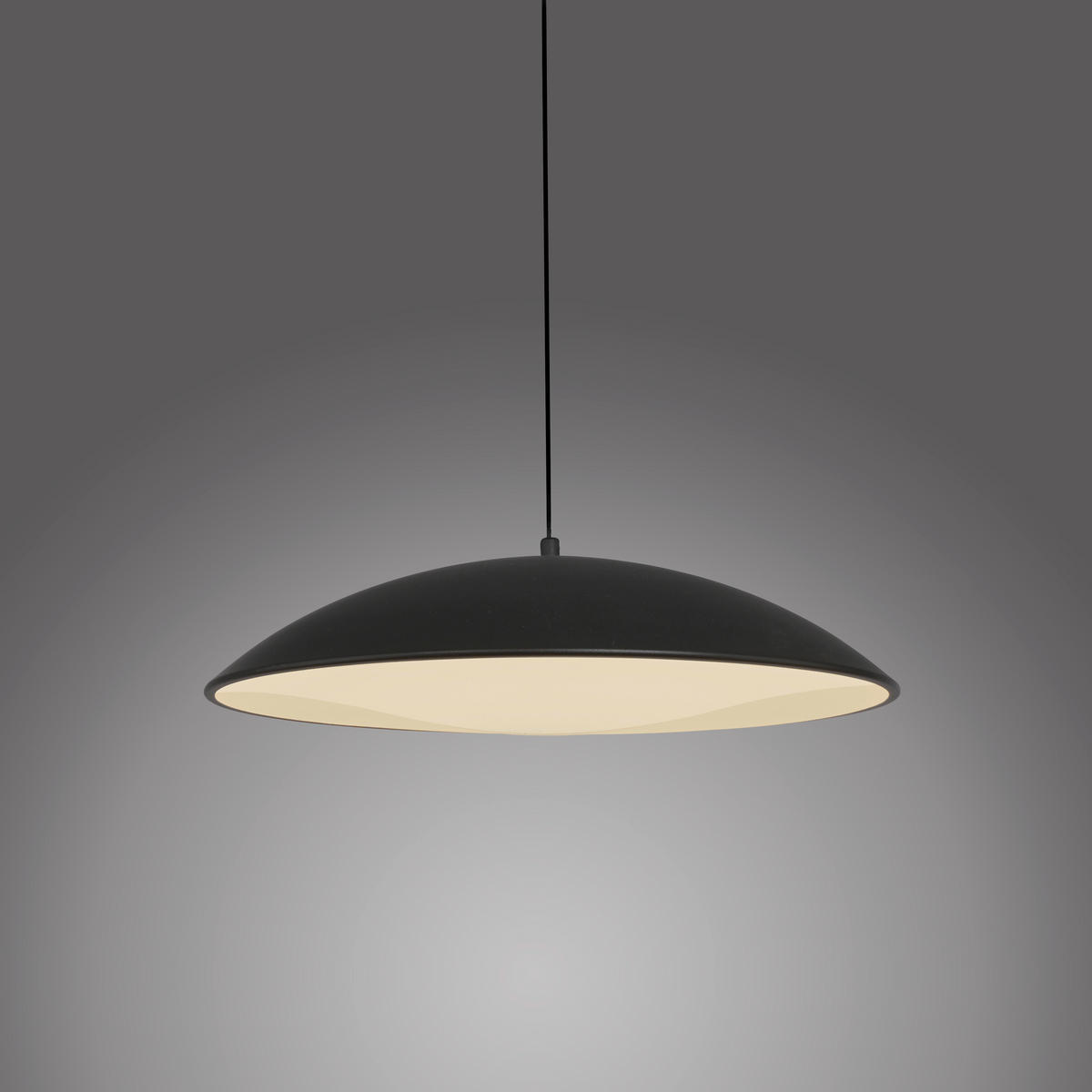 LED-PENDELLEUCHTE SW LENTE 40/40/180 cm   - Schwarz, KONVENTIONELL, Kunststoff/Metall (40/40/180cm) - Schöner Wohnen