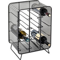 FLASKHYLLA 30/46/24 cm  - svart, Design, metall (30/46/24cm)