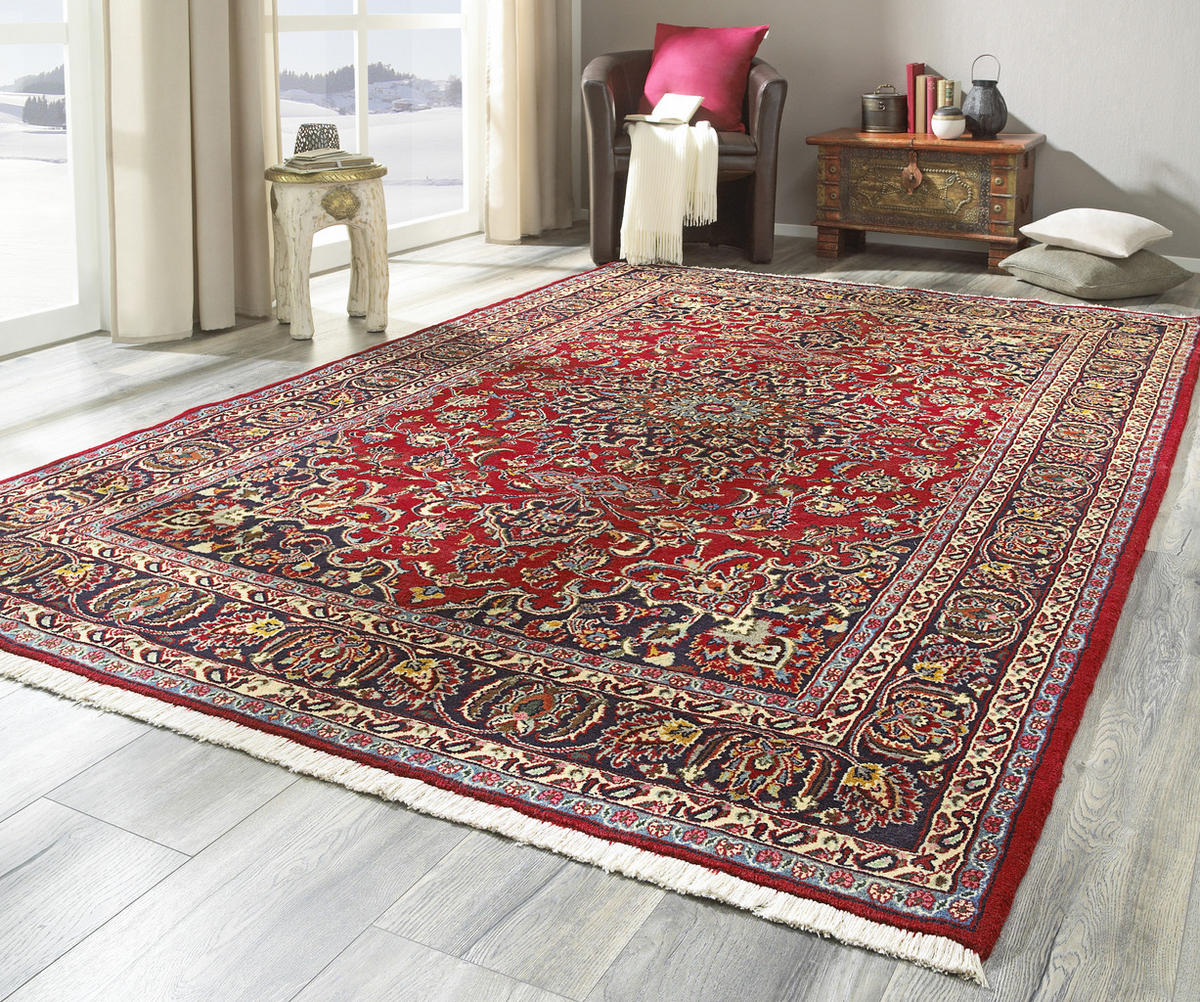 ORIENTTEPPICH 160/320 cm Persische Legenden  - Dunkelbraun/Weinrot, Lifestyle, Textil (160/320cm) - Cazaris