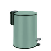 KOSMETIKEIMER SILENCE 3 L  - Petrol, Basics, Kunststoff/Metall (17/23,6cm) - Kleine Wolke