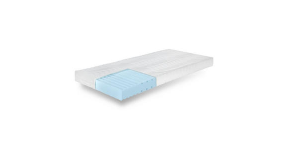KOMFORTSCHAUMMATRATZE 120/200 cm Höhe ca. 14 cm - Basics, Textil (120/200cm) - Xora
