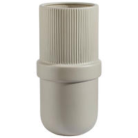 VASE 30 cm  - Schlammfarben, MODERN, Keramik (15/15/30cm) - Novel