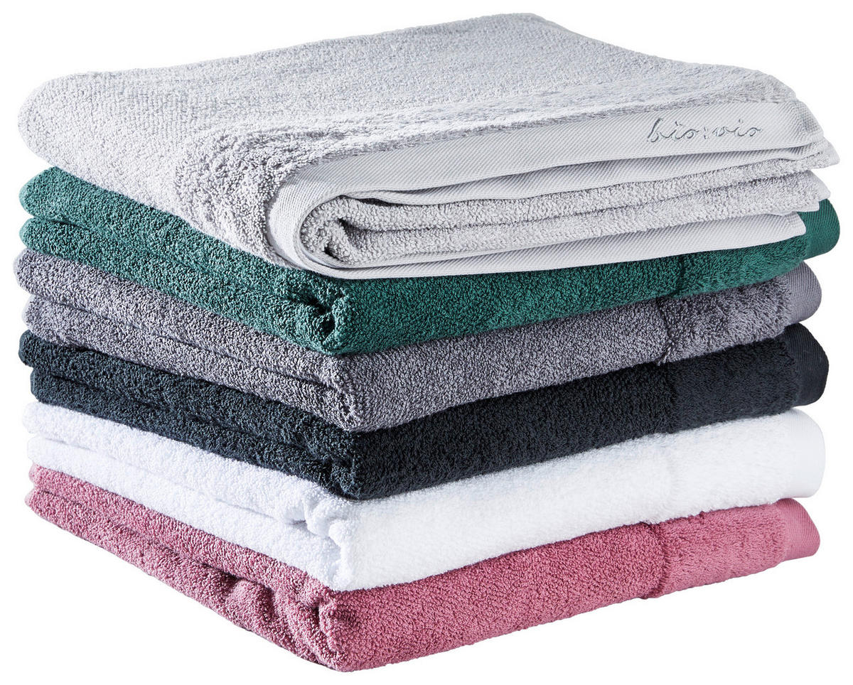 TÖRÖLKÖZŐ 70/140 cm sötét rózsaszín, mauve  - sötét rózsaszín/mauve, Natur, textil (70/140cm) - Bio:Vio