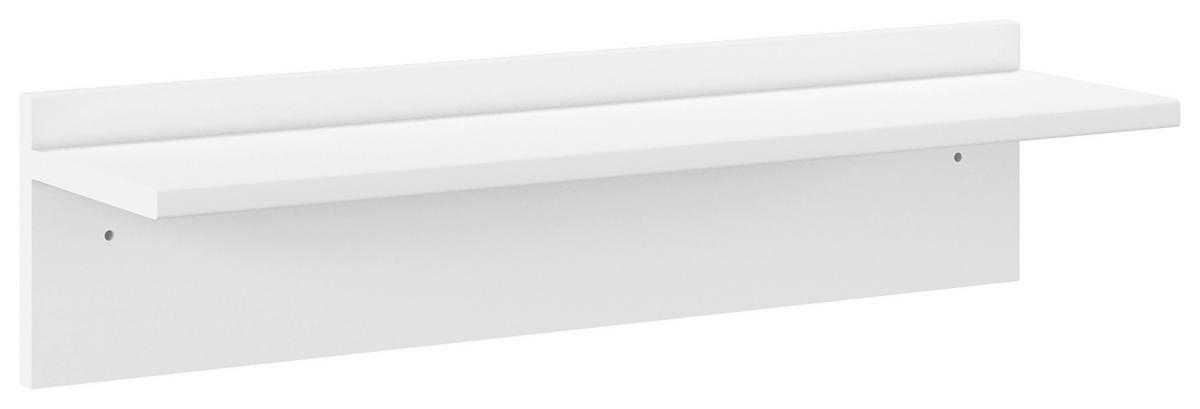 WANDREGAL Weiß  - Weiß, Trend, Holzwerkstoff (92/22/24cm) - Xora