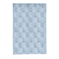 BADTEPPICH HONEY Hellblau 60/100/100 cm  - Hellblau, Basics, Kunststoff/Textil (60/100/100cm) - Kleine Wolke