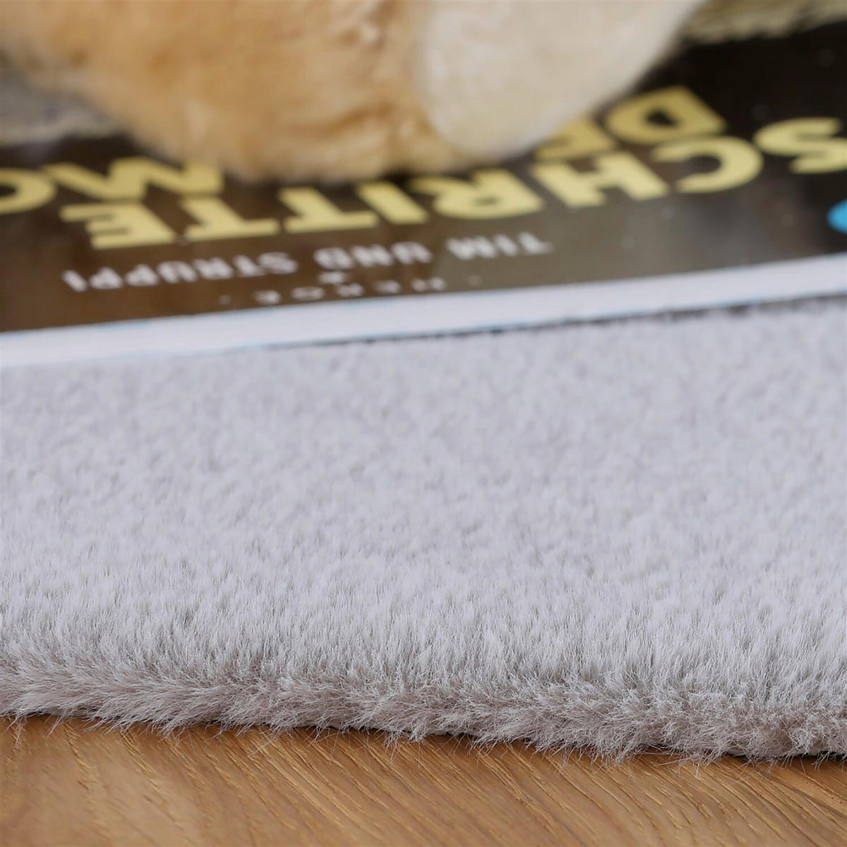 FLACHWEBETEPPICH 86/86 cm Grau quadratisch  - Grau, Basics, Kunststoff/Textil (86/86cm) - Kayoom