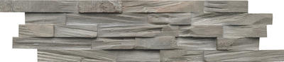 XXXLutz Wandverkleidung Beachwood Grau 15x2x61 cm