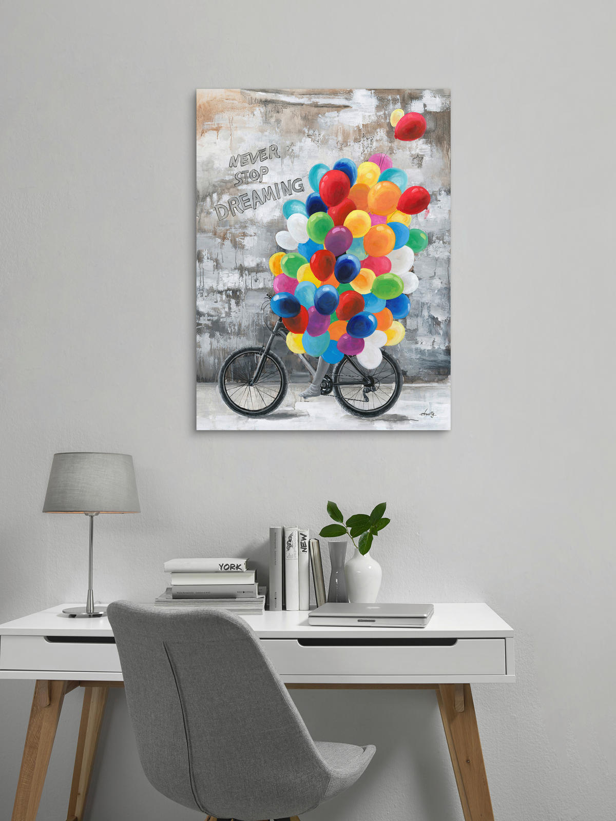 KUNSTDRUCK Stillleben 90/120 cm  - Multicolor, Trend, Holz/Kunststoff (90/120cm) - Monee