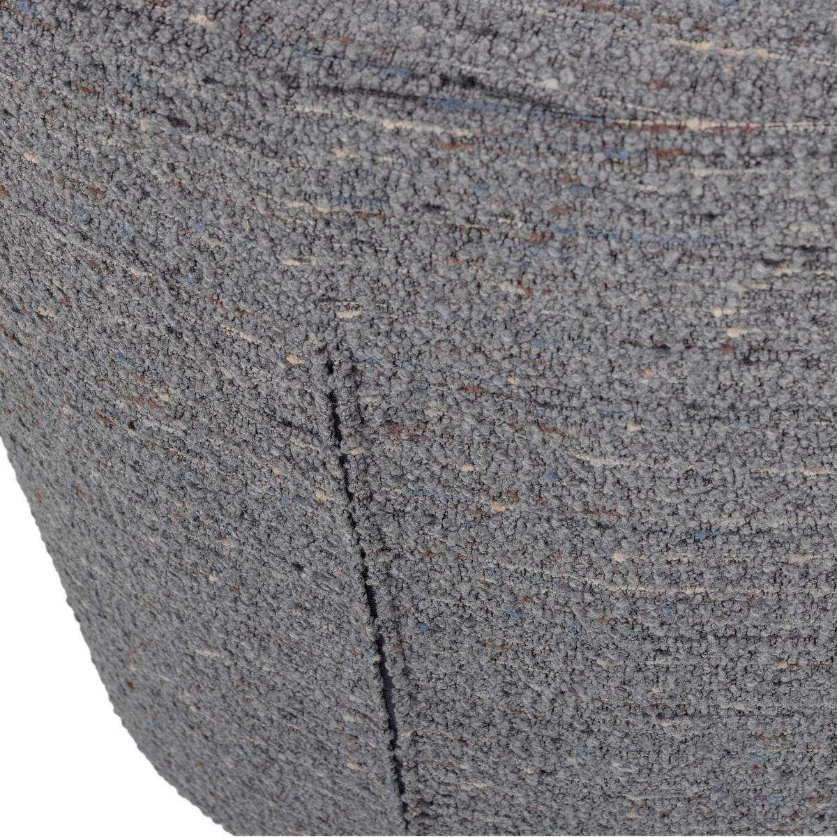 SESSEL in Webstoff Grau  - Schwarz/Grau, MODERN, Textil/Metall (74/75/65cm) - Livetastic