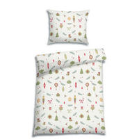 BETTWÄSCHE Flanell 140/200 cm  - Weiß, Design, Textil (140/200cm) - Florella