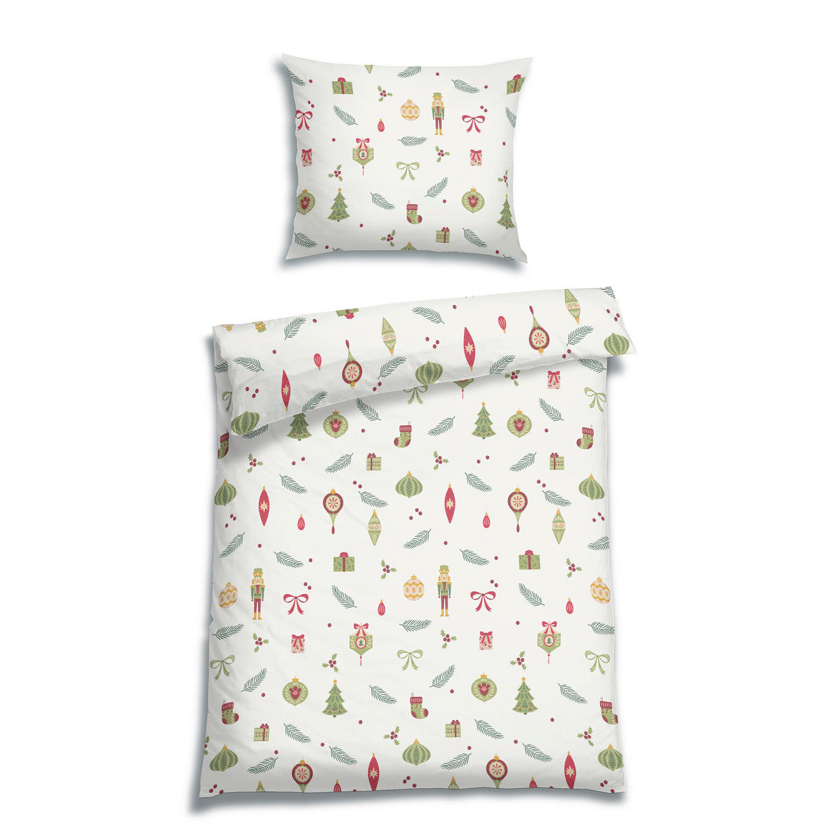 BETTWÄSCHE Flanell 140/200 cm  - Weiß, Design, Textil (140/200cm) - Florella